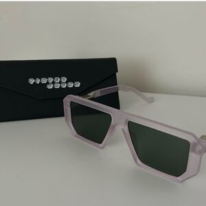 TINTED JAWNS Billionaire Purple Ghost Frosted Shades/sunglasses. Unisex. NIB